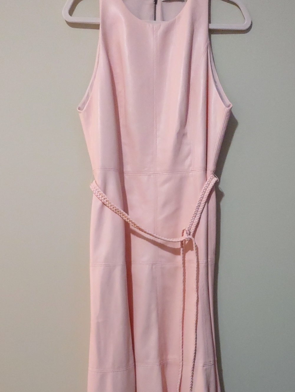 Alice + Olivia Leandra Vegan Leather Midi Size 12. NWOTS